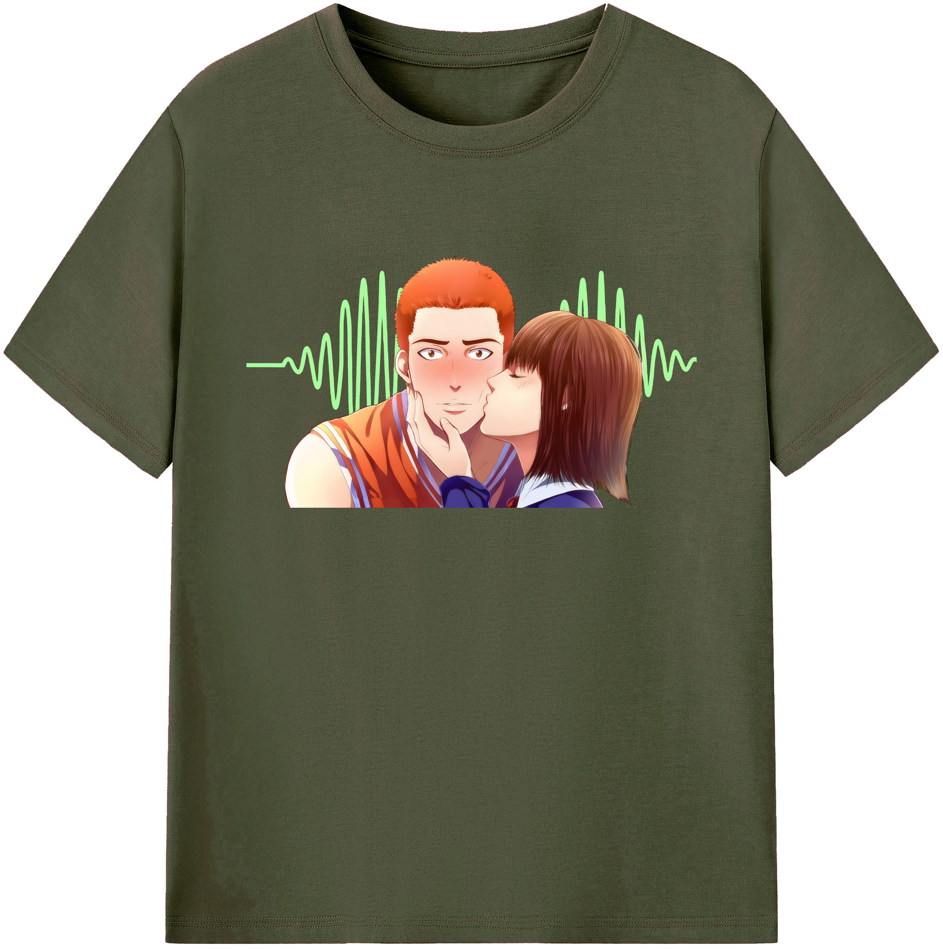 （画像用） SLAM DUNK／スラムダンク 綿100％ メンズ半袖Tシャツ｜肌触りやわらか＆通気性
